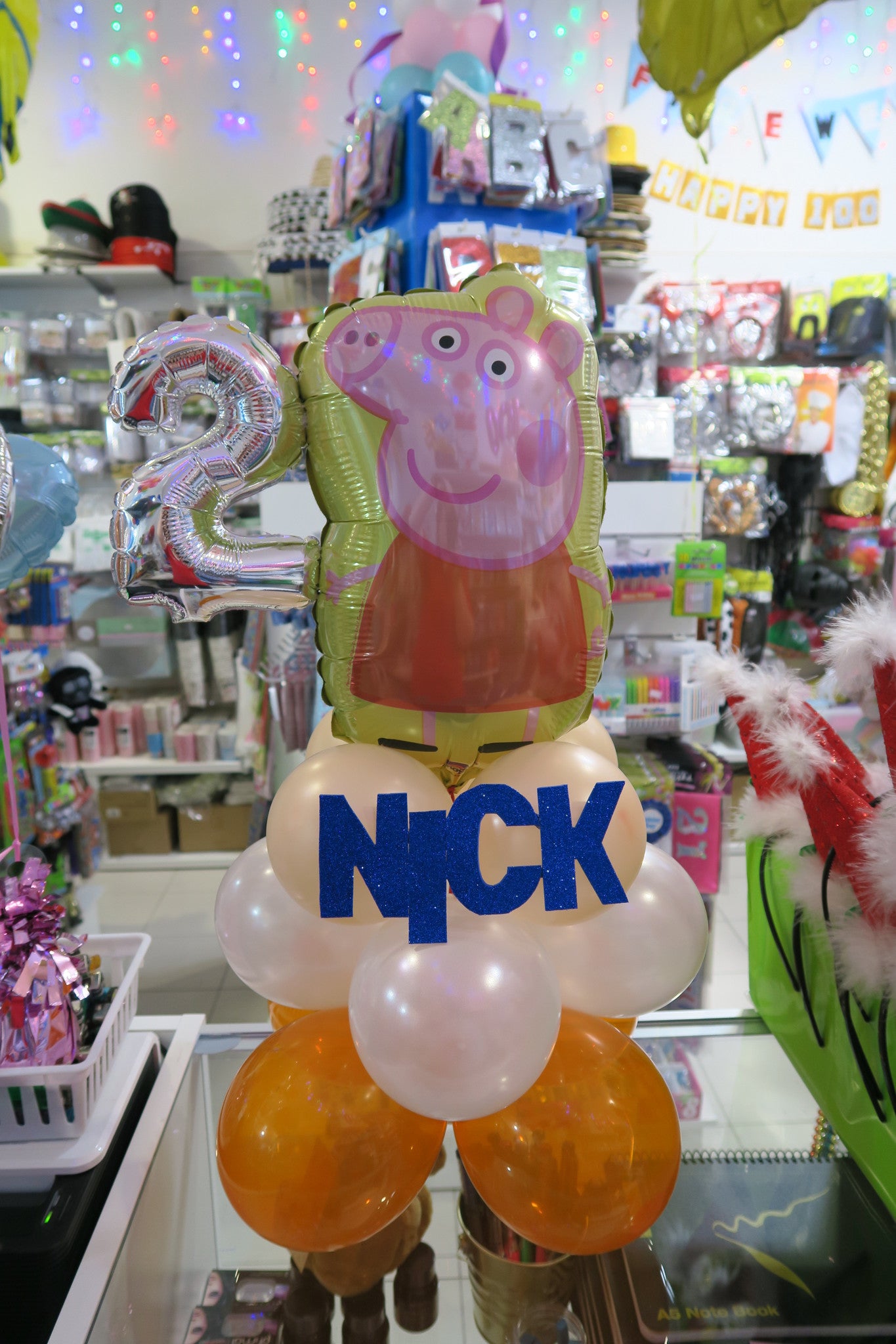 Peppa Pig  table arrangement