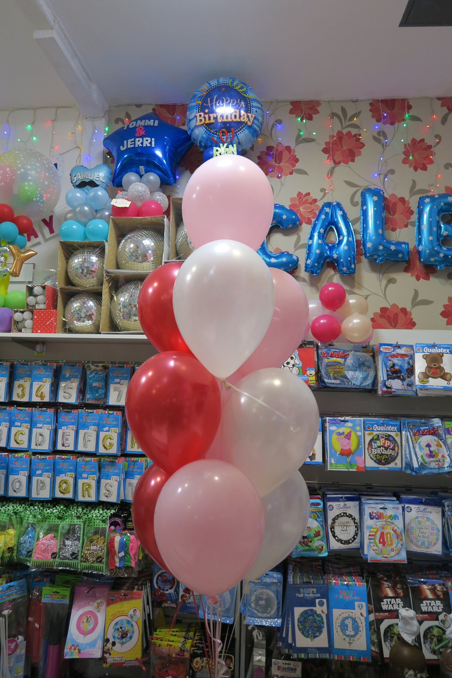 Peppa Pig foil Shape  helium Balloon bouquet