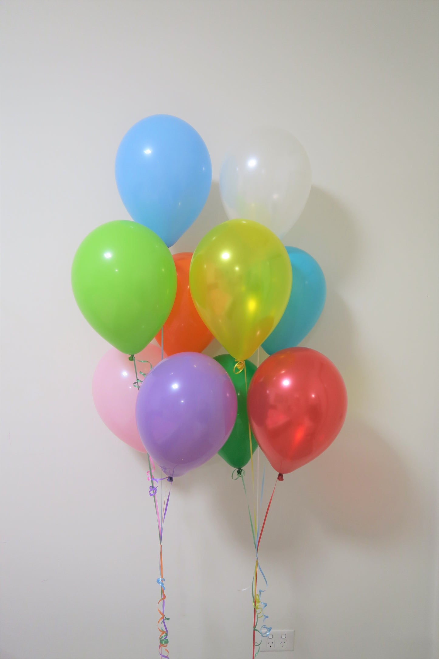 4th 18inch  foil helium Balloon Bouquet