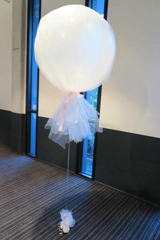 Tulle 3Ft round jumbo  balloon