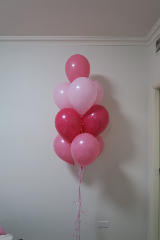 10 Balloon bouquet floor arrangement
