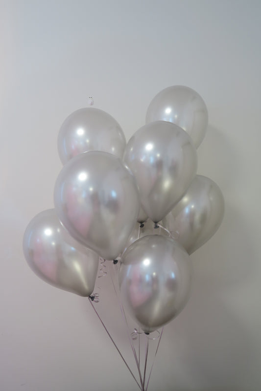 10 helium balloon table bouquet