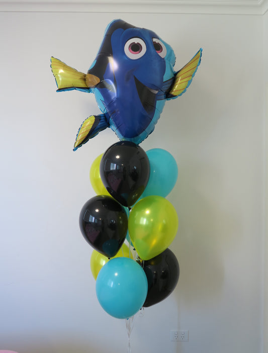 Dory helium balloon  bouquet