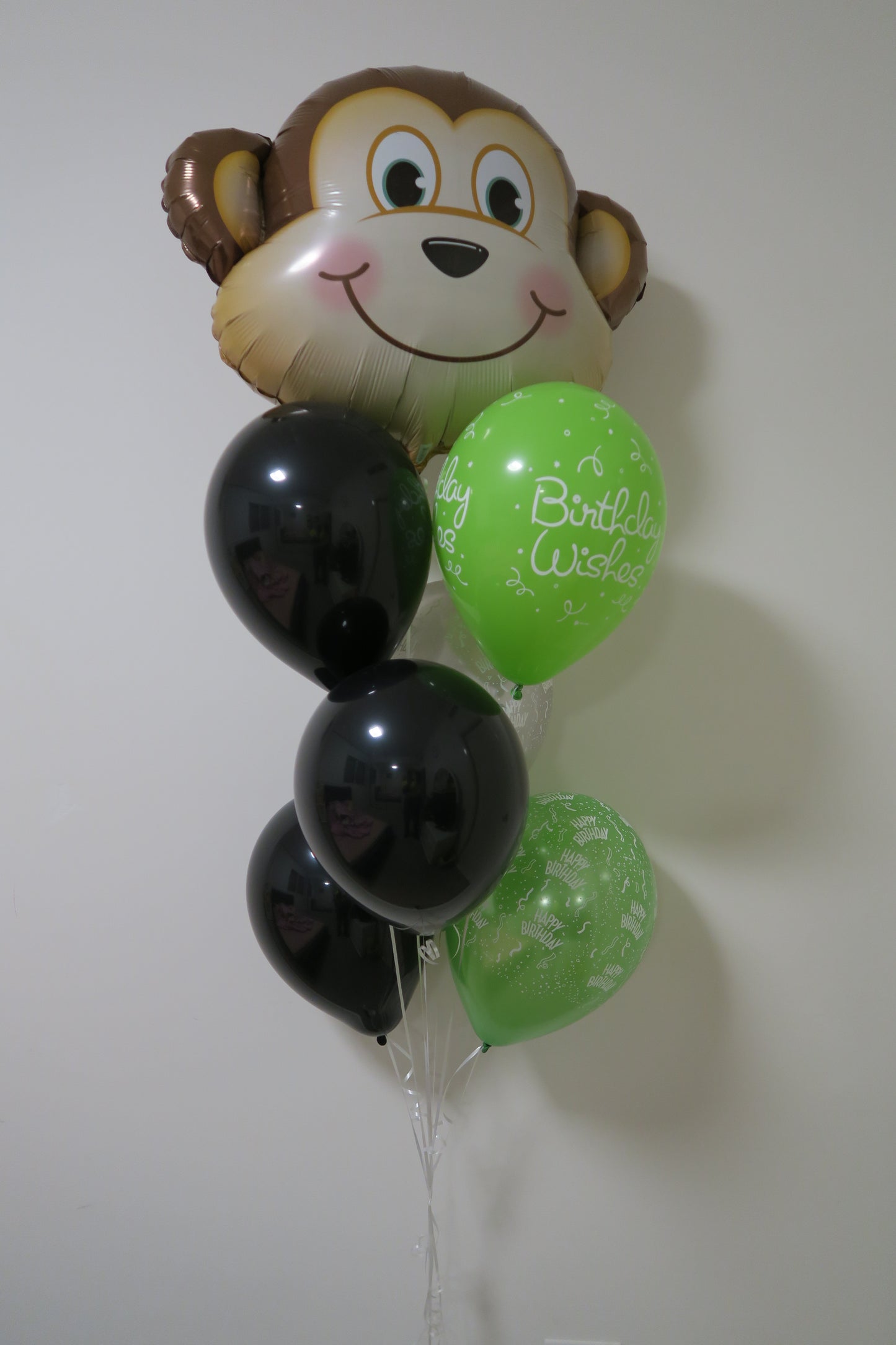 Monkey Foil Shape helium balloon  bouquet