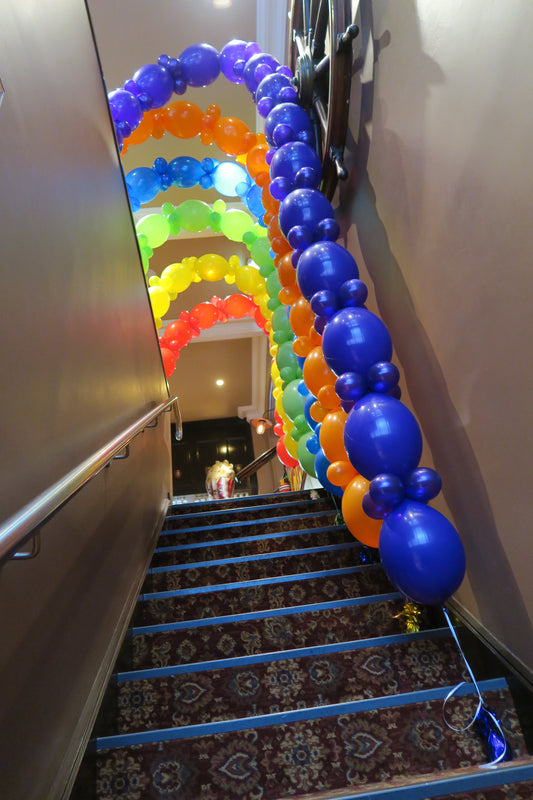 Circus Birthday Party Link Balloon Arch