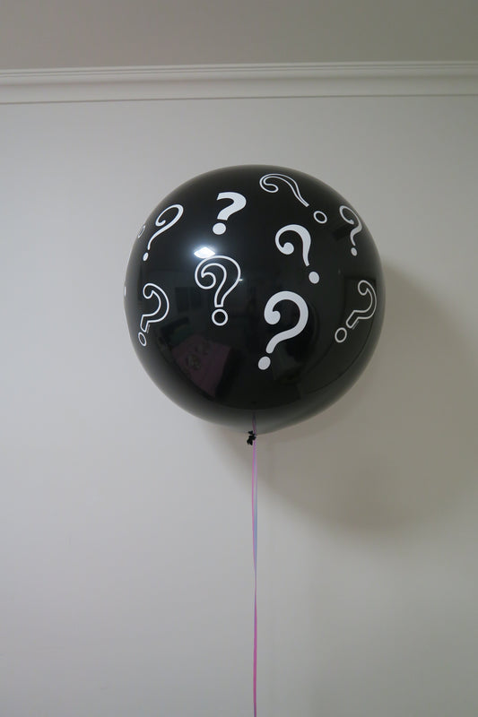 3ft Gender reveal helium balloon