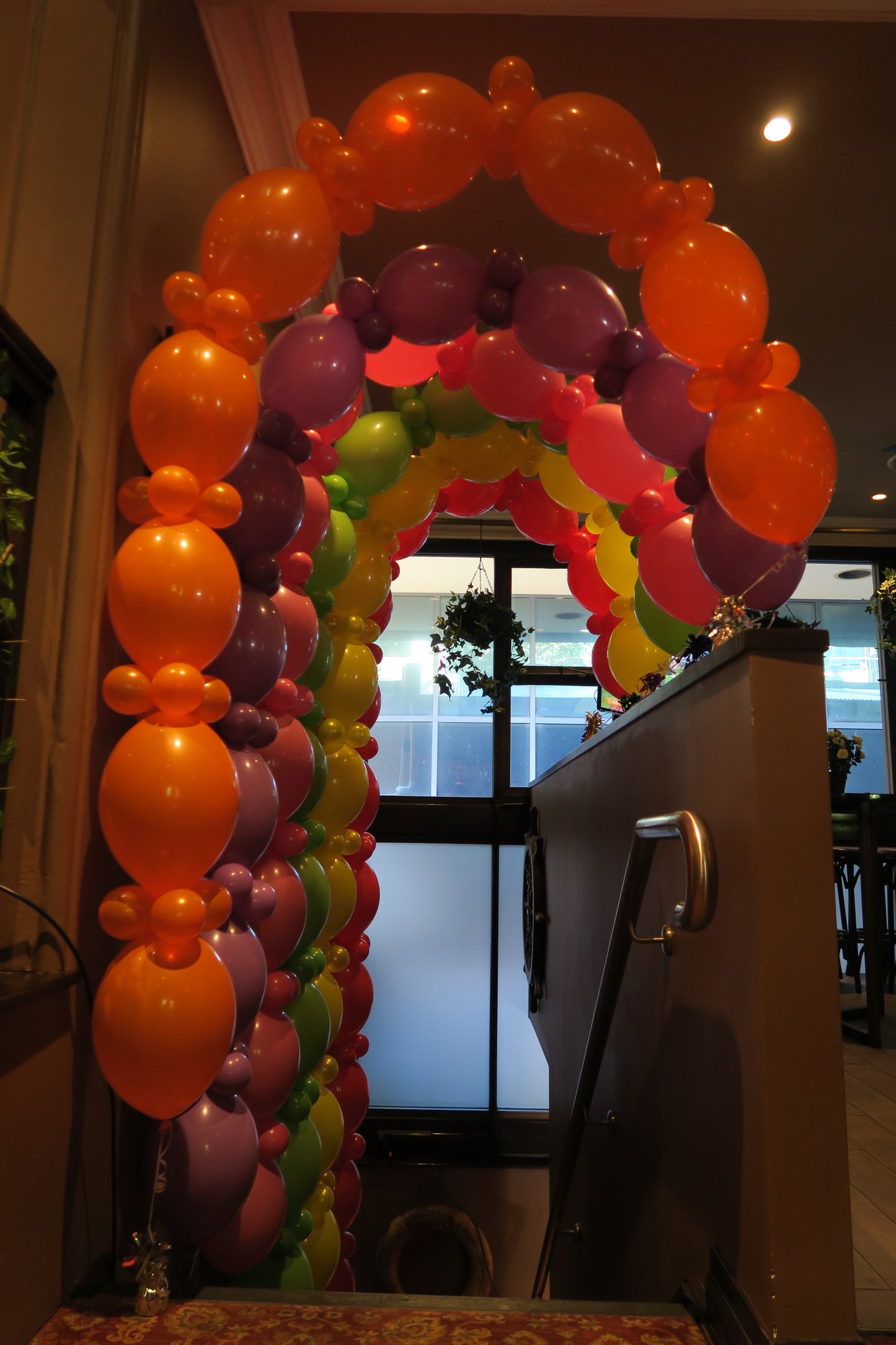 Rainbow Unicorn Link Arch