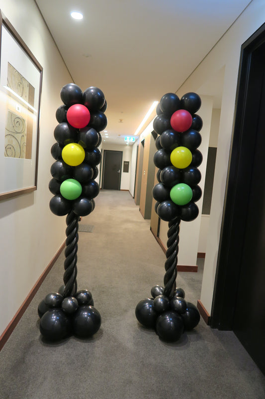 Traffic Light Balloon Sculpture