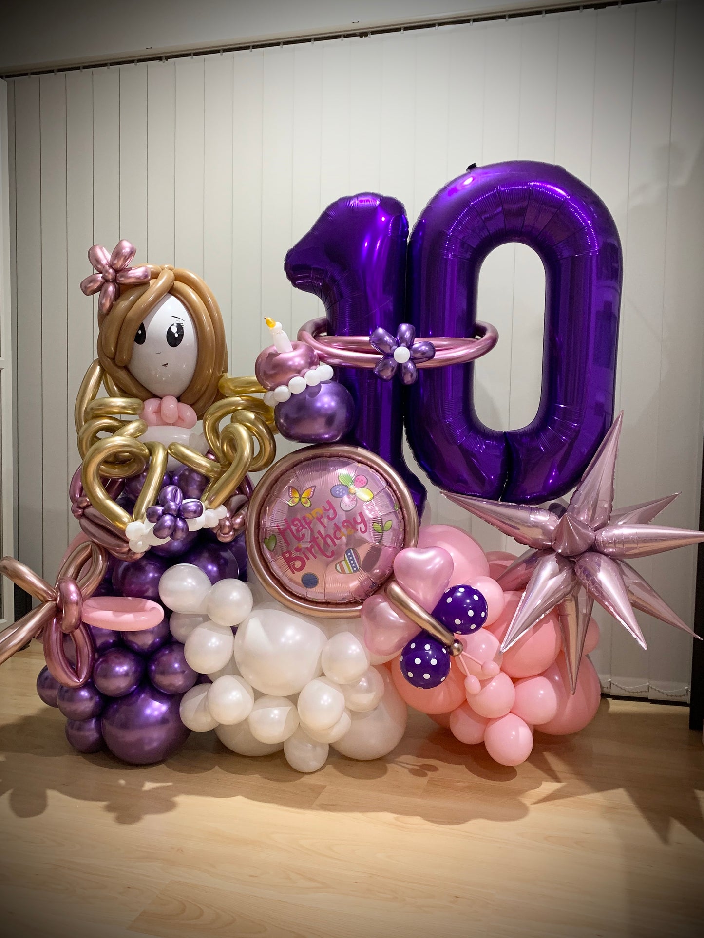 10th Princess Balloon Marquee