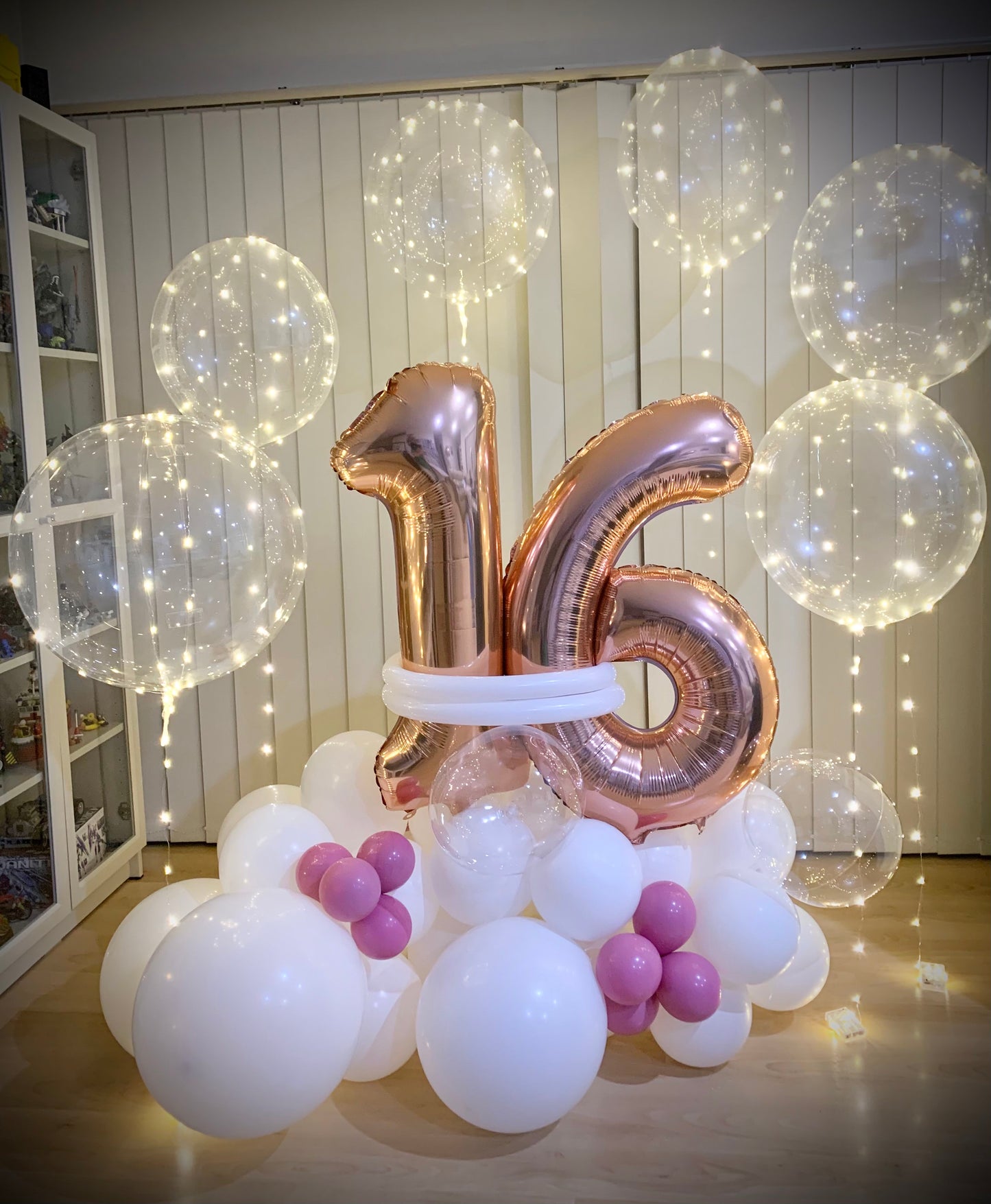 16th Birthday LED Balloon Marquee