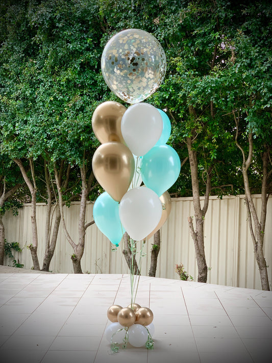 Confetti Helium Balloon Bouquets
