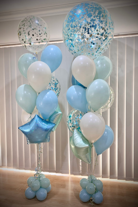 Confetti Helium Balloon Bouquets