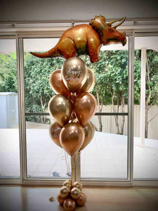 Dinosaurs Birthday Helium Balloon Bouquets