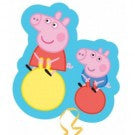 Peppa And George Foil Shape helium Balloon Bouquet