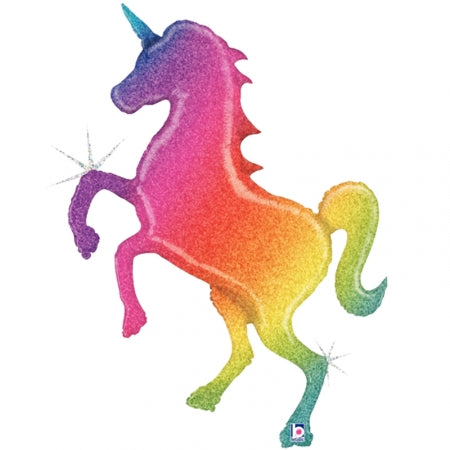 Unicorn helium balloon bouquet