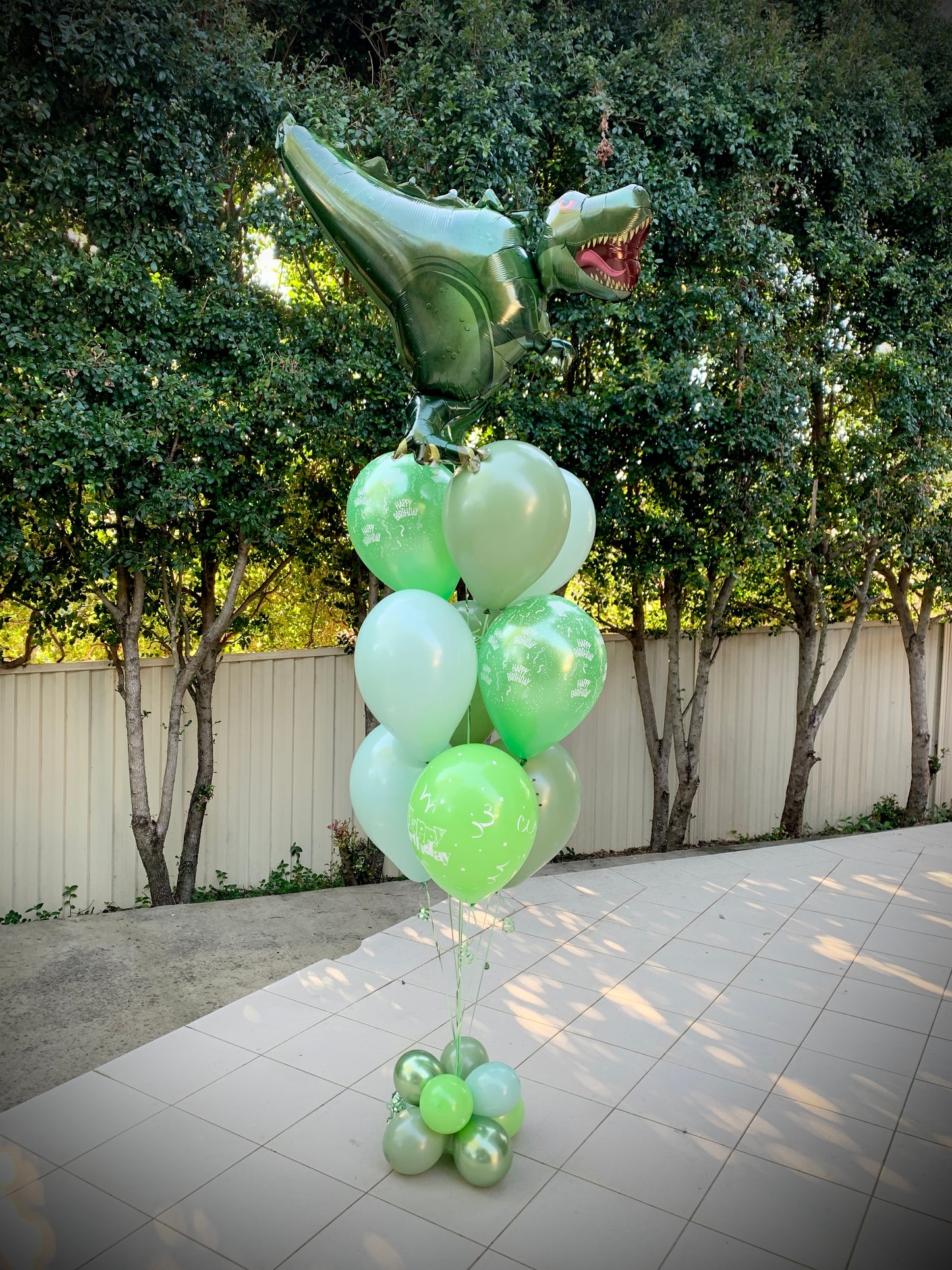 Dinosaur Super Shape Helium Bouquets