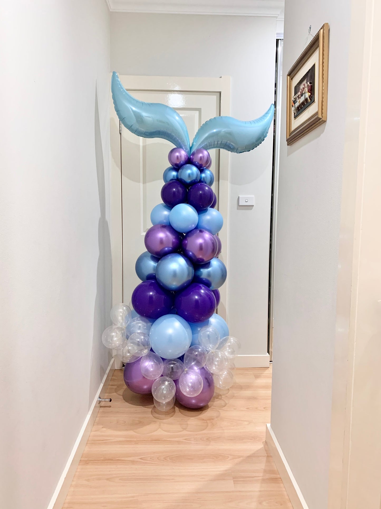 Mermaid Tail Balloons Marquee