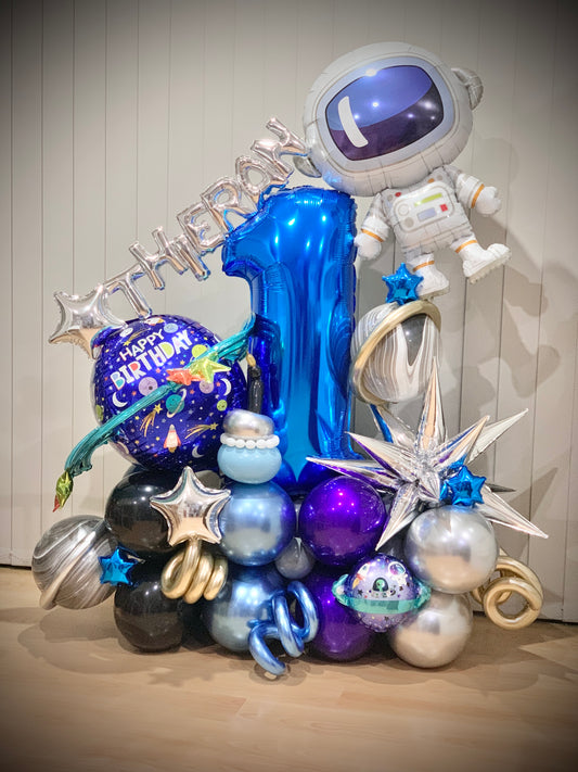 Thieran’s 1st Outer Space Balloons Marquee