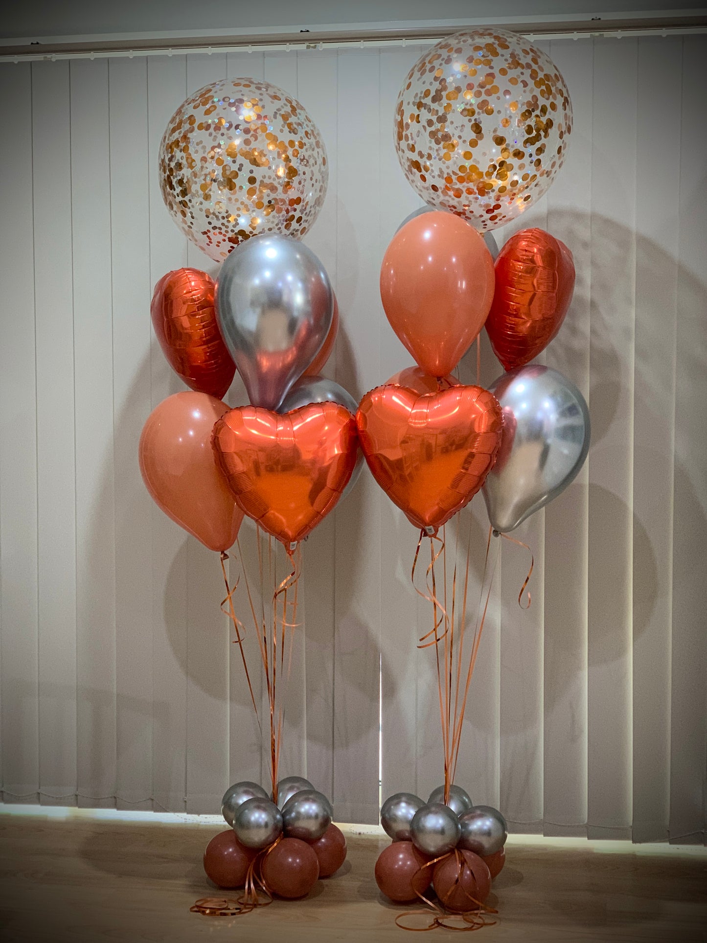Confetti Helium Balloons Bouquets