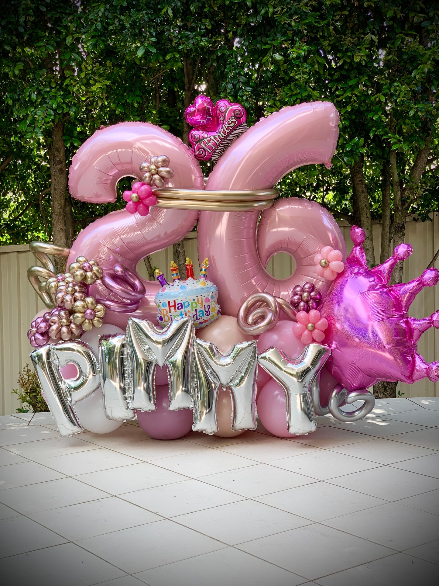Pimmy’s 26th Princess Balloons Marquee