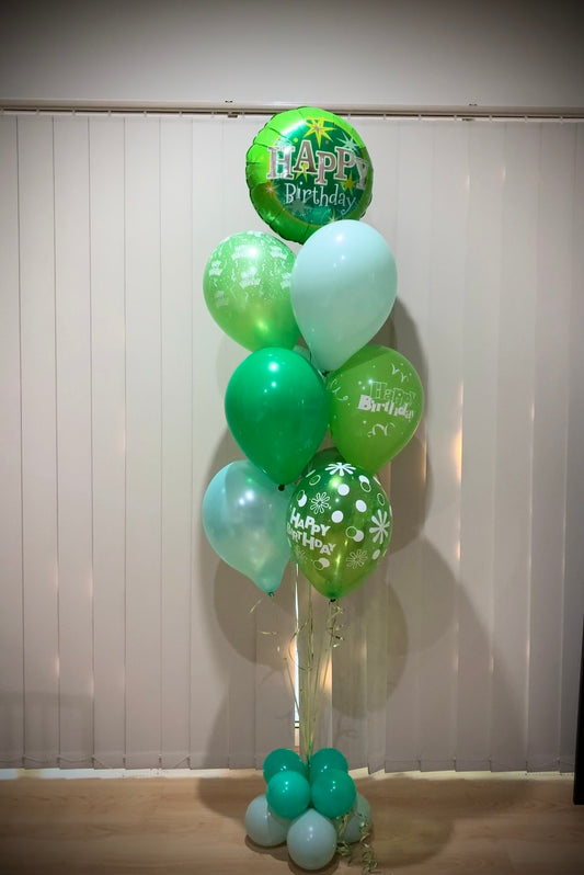 HBD Helium Balloons Bouquet
