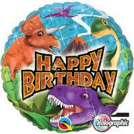 Dinosaurs 18inch helium balloon bouquet