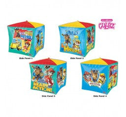 Paw Patrol Cubez  helium balloon bouquet